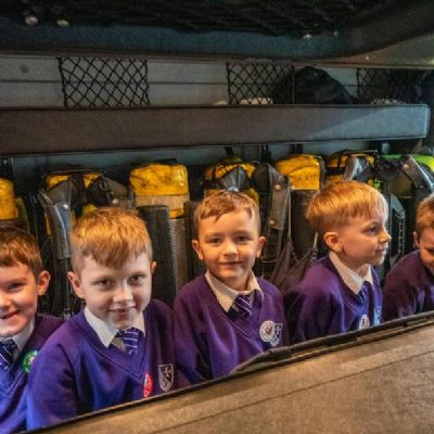 Year 2 had a great time at the local fire station